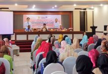 DPPKB Baubau Sosialisasi Pentingnya Pemeliharaan Kesehatan Reproduksi ke Ibu-Ibu