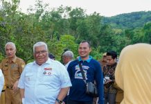 Gubernur Sultra Turun Cek Empat Proyek Pekerjaan Ruas Jalan di Baubau