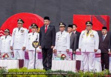 Gubernur Ali Mazi Hadiri Upacara Peringatan Hari Otda ke-27 di Makassar