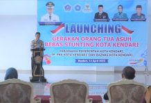 Pemkot Kendari Launching Gerakan Orang Tua Asuh Bebas Stunting