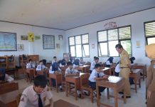 Pj Wali Kota Kendari Pantau Langsung Pelaksanaan USBD Tingkat SMP