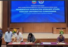 Pemkab Konut Jalin Kerjasama dengan Universitas Gunadarma