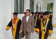 Abdurrahman Shaleh Harap Wisudawan UHO Berperan Penting demi Kemajuan Sultra