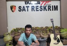 Pelaku Pencurian 118 Tabung Gas dan Handphone “Dilakban” Buser77