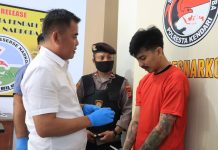 Pengedar Narkoba Dibekuk, Pelaku Tempel Sabu 9 Titik di Kendari