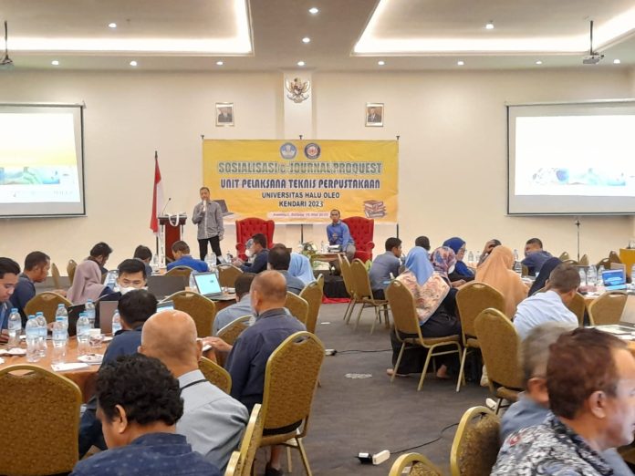 Sosialisasi pemanfaatan e-Journal Proquest