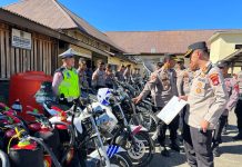 Kapolres Konsel Cek Randis Hadapi Pemilu 2024