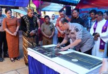 Bupati Konut Resmikan Penggunaan Gedung Gereja dan Jembatan di Langgikima