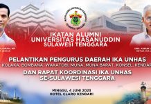 Pengurus IKA Unhas Kabupaten Kota se Sultra Segera Dilantik