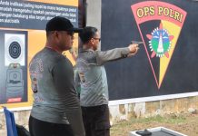 Peringati Hari Bhayangkara Ke -77, Polres Konsel Gelar Kejuaraan Menembak