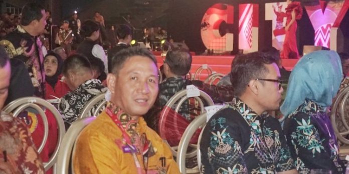 Asisten I Kota Kendari, Amir Hasan hadiri gala dinner