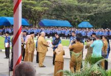 Ali Mazi Serahkan SK PPPK Jabatan Fungsional Guru Lingkup Pemprov Sultra