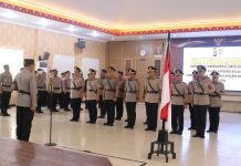Kapolda Sultra Pimpin Sertijab 5 PJU dan 3 Kapolres