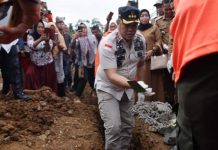 Ruksamin Lakukan Peletakan Batu Pertama, Pembangunan Hunian Tetap di Konut Dimulai
