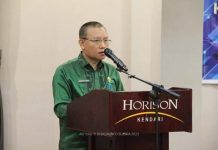 Plh Sekda Sultra Buka Rakorda Lingkup Diskominfo Kabupaten Kota