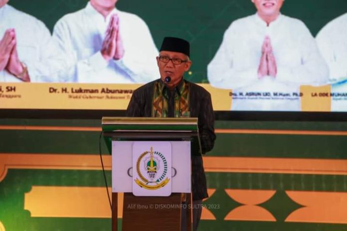 Sambutan Wakil Gubernur Sultra, Lukman Abunawas