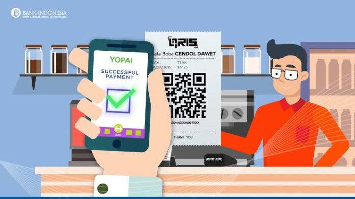 Tampilan Code QR QRIS