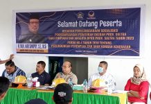 Nur Sinapoy Sosialisasi Perda Perlindungan Anak di Dua Desa di Konawe