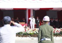 Upacara HUT RI ke-78, Asmawa : Wujudkan Kemajuan Kesejahteraan Pelayanan Tanpa Diskriminasi