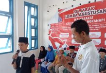 Meriahkan HUT RI ke-78, Kelurahan Wangkanapi Baubau Gelar Berbagai Lomba
