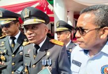 Rektor UHO Kendari Hadiri Upacara HUT Kemenkumham ke 78