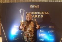 Kadin Sultra Terima Penghargaan Indonesia Award 2023, Anton Timbang: Satukan Hati Bangkitkan Ekonomi