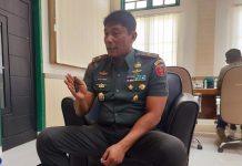 Danrem 143 Haluoleo Kerahkan 1 Regu TNI Pengamanan di Kejati Sultra