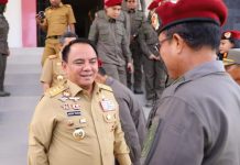 Pj Gubernur Sultra Andap Budhi Revianto Kunjungi BINDA Sultra dan Lanud Halu Oleo