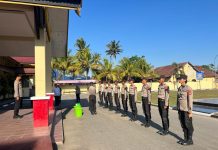 Polres konsel Terima Penambahan 10 Personel Bintara Remaja