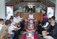 Andap Budhi Revianto Terima Audiensi KPU, Bawaslu dan Basarnas Sultra