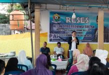 Ketua DPRD Sultra Reses di Lorong Stadion Kelurahan Kadia