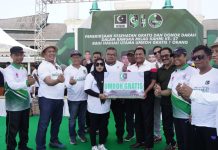 Jalan Sehat Meriahkan Puncak Milad KAHMI Sultra ke-57