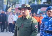 Peringatan Bulan PRB, Pj Gubernur Sultra Pimpin Apel Siaga Bencana