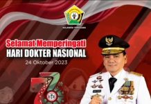 Pj Gubernur Sultra ucapkan Selamat Hari Dokter Nasional