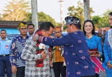 Pj Gubernur Sultra Sambut Kedatangan Mendagri