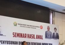 BRIDA Sultra Gelar Seminar Awal Penyusunan Dokumen Renduk dan Peta Jalan Pemajuan Riset Inovasi