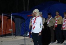 Pj Wali Kota Kendari Buka Kemah Bhakti Paskibraka Pramuka