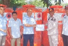 Atasi Dampal El-Nino, BPBD Kendari Dapat Bantuan Tandon Air dari PLN