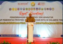 Sekda Sultra Buka Rakor Pengembangan Kompetensi ASN