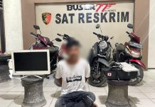 Pelaku Curanmor di Jalan Diponegoro Kendari Diringkus