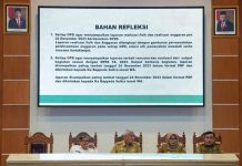 Sekda Sultra Pimpin Rapat Persiapan Refleksi Akhir Tahun 2023