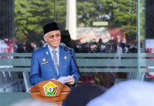 Pimpin Apel Gabungan, Sekda Sultra Sampaikan Arahan Pj Gubernur