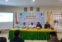 KONI Kota Baubau Gelar Rapat Kerja Tahun 2023