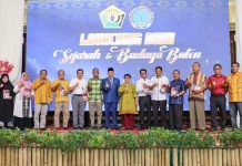 Sekda Sultra Launching Buku Sejarah dan Budaya Buton