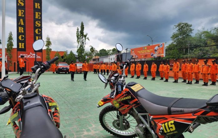 Kantor Pencarian dan Pertolongan (KPP) Kendari menggelar upacara penutupan Siaga SAR Khusus Natal dan Tahun Baru.