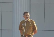 Plh Sekda Sultra Pimpin Apel Gabungan Menyampaikan Tiga Hal, Utamanya Kedisiplinan dan Kebersihan