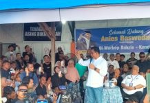 Anies Baswedan Dialog Bersama Buruh di Sultra