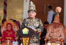 Pj Gubernur Sultra Pimpin Peringatan Hari Jadi Kolaka Timur ke-11