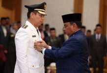 Lantik Pj Bupati Kolaka, Andap: Pastikan Terlaksananya Program Kerja Nasional