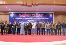 Sekda Sultra Hadiri Ramah Tamah Panglima Komando Operasi Udara II
